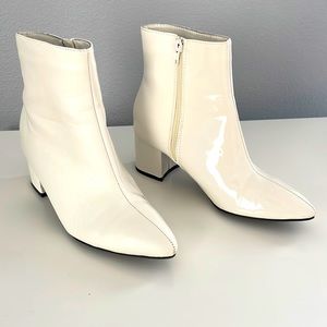 White booties